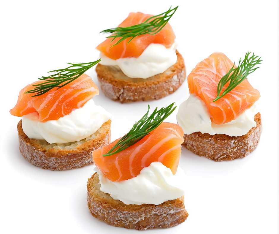 burro crudo con altri alimenti