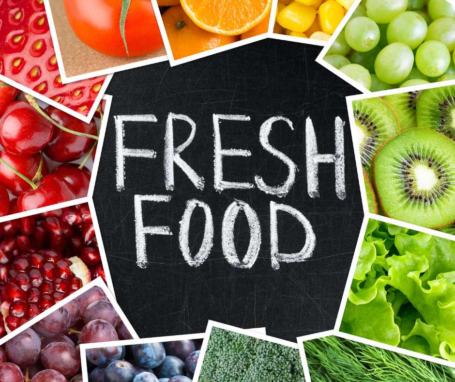 Alimentazione Energetica e il cibo fresco